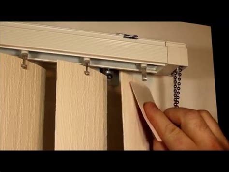 removing vertical blind slats